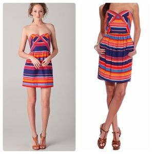 Shoshanna Frannie Striped Dress 6